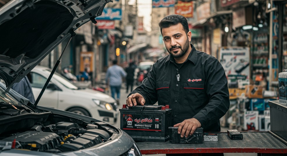 باتری فروشی خرید و فروش باتری خودرو در مشهد فلکه برق
